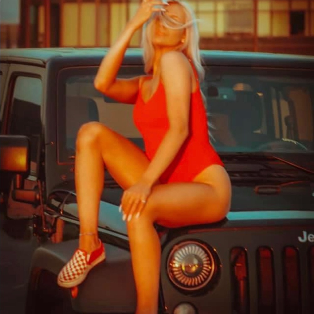 One-Piece Peixoto Suit in Sangria